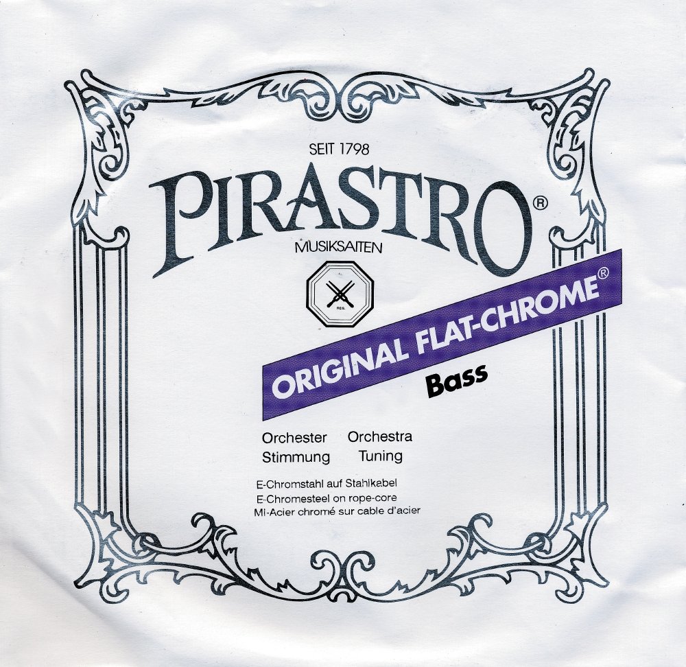 Amazon | Pirastro ピラストロ Original Flat-Chrome E線 ロープコア