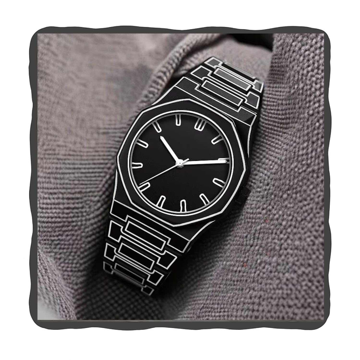PAPIO Modern Minimalist Polycarbon Analog Unisex Watch