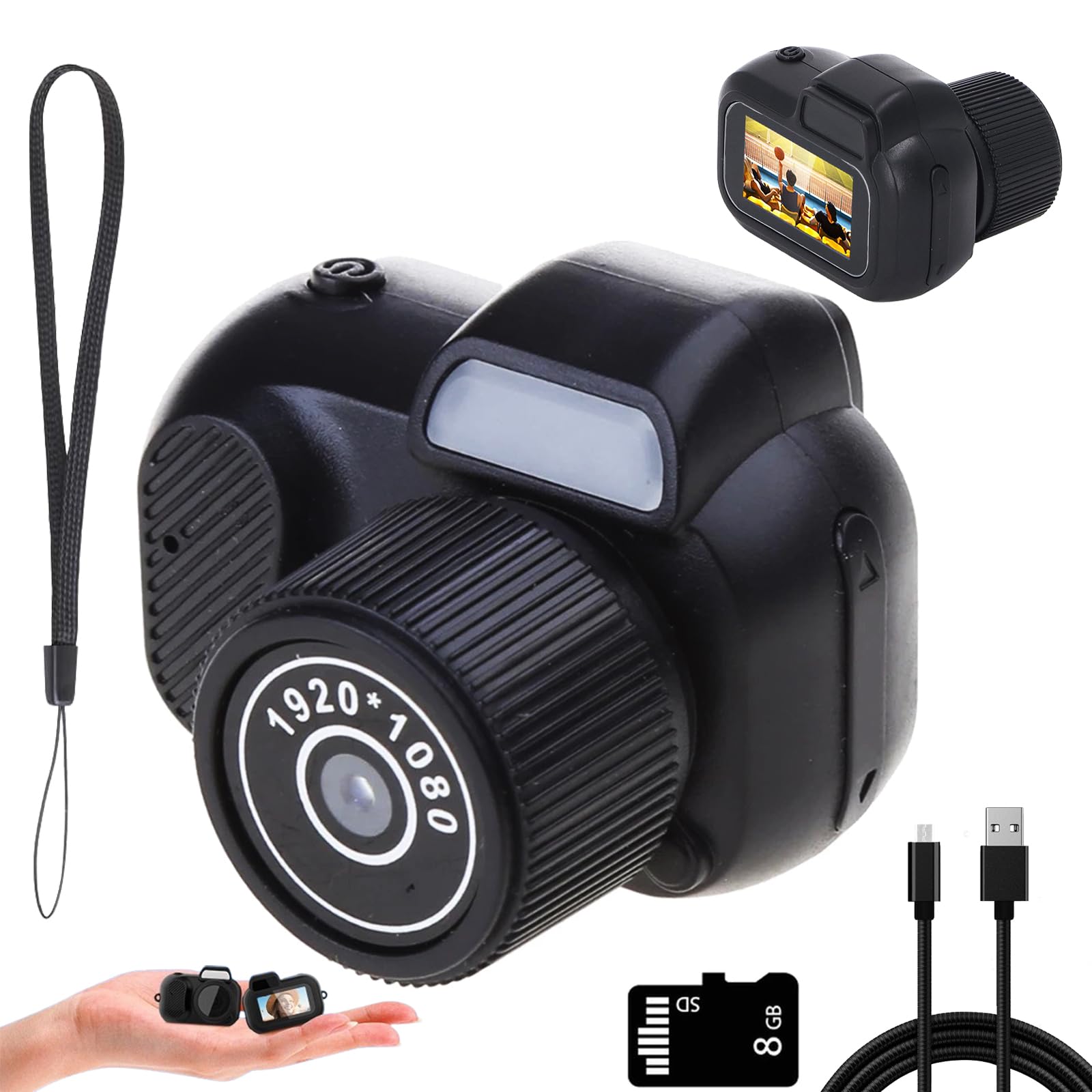 Amazon.com : GDSAFS Keychain Camera, Mini Keychain Camera, Retro