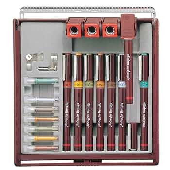 3点セット　ロットリング　ラピッドグラフ　ペンステーション付　ケース付　付属品付 1903240 ラピッドグラフIPL 0．5 1本 ロットリング 【通販