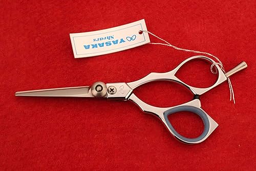 Yasaka Tijeras de pelo SS450 TAMAÑO 4.5 PULGADAS TORNILLO AJUSTABLE