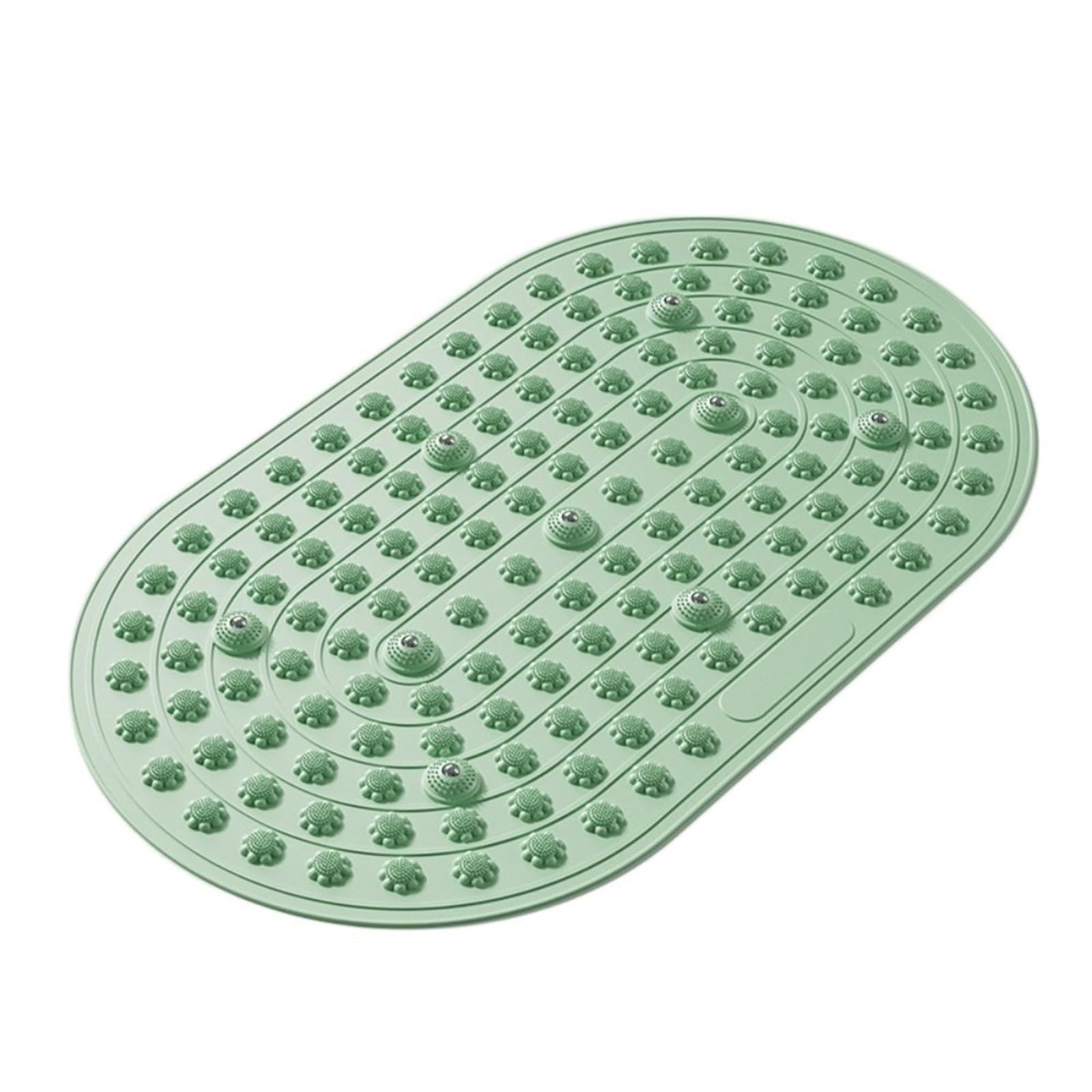 Tapis d'acupression en Silicone antidérapant, coussin de Massage des pieds 45x75cm(Green)