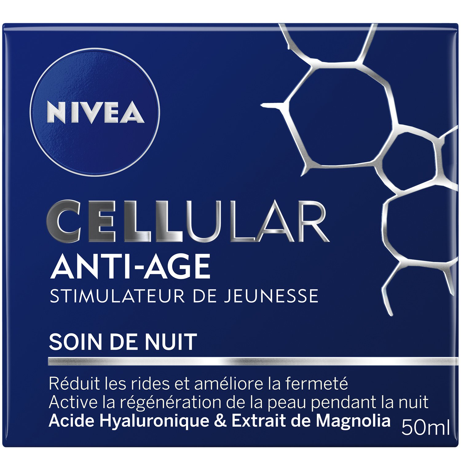 Conjunto de guardería y cuidado de la noche 2x50 ml Nivea contra el envejecimiento celular