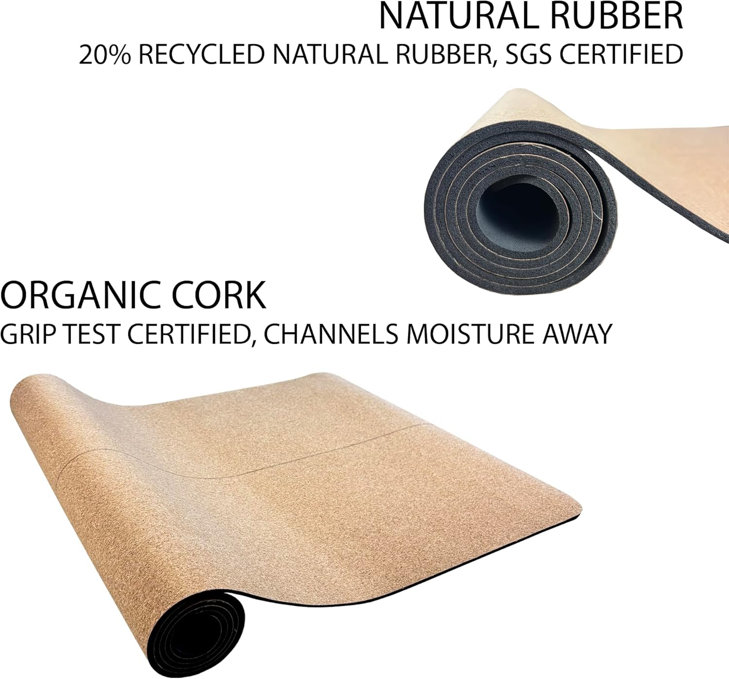 The Flowers Mat 5mm Made With Recycled Natural Rubber • Yoga Mat