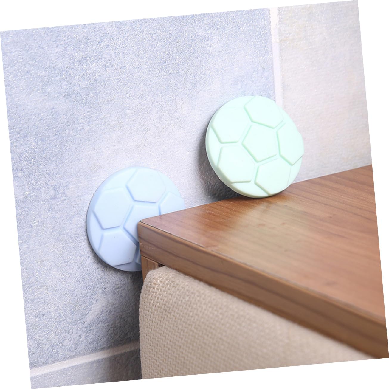 5Pcs Anti-Collision Sticker Pads for Washing Machines Door Bumpers Furniture Crash Cushions Strong Adhesive Protective Pads in Random Colors for Home Decor