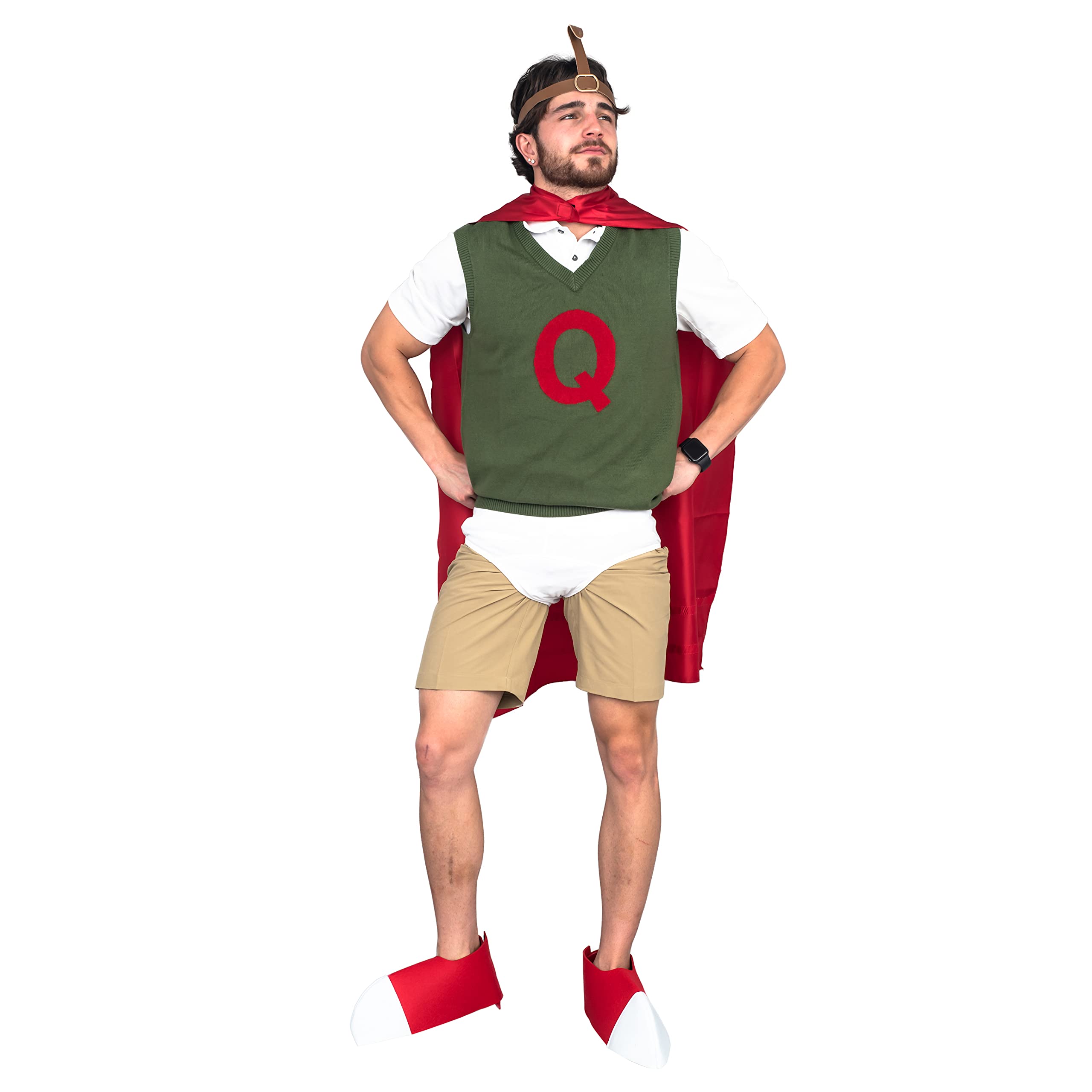Costume da supereroe Quailman, unisex, per adulti, per Halloween e cosplay