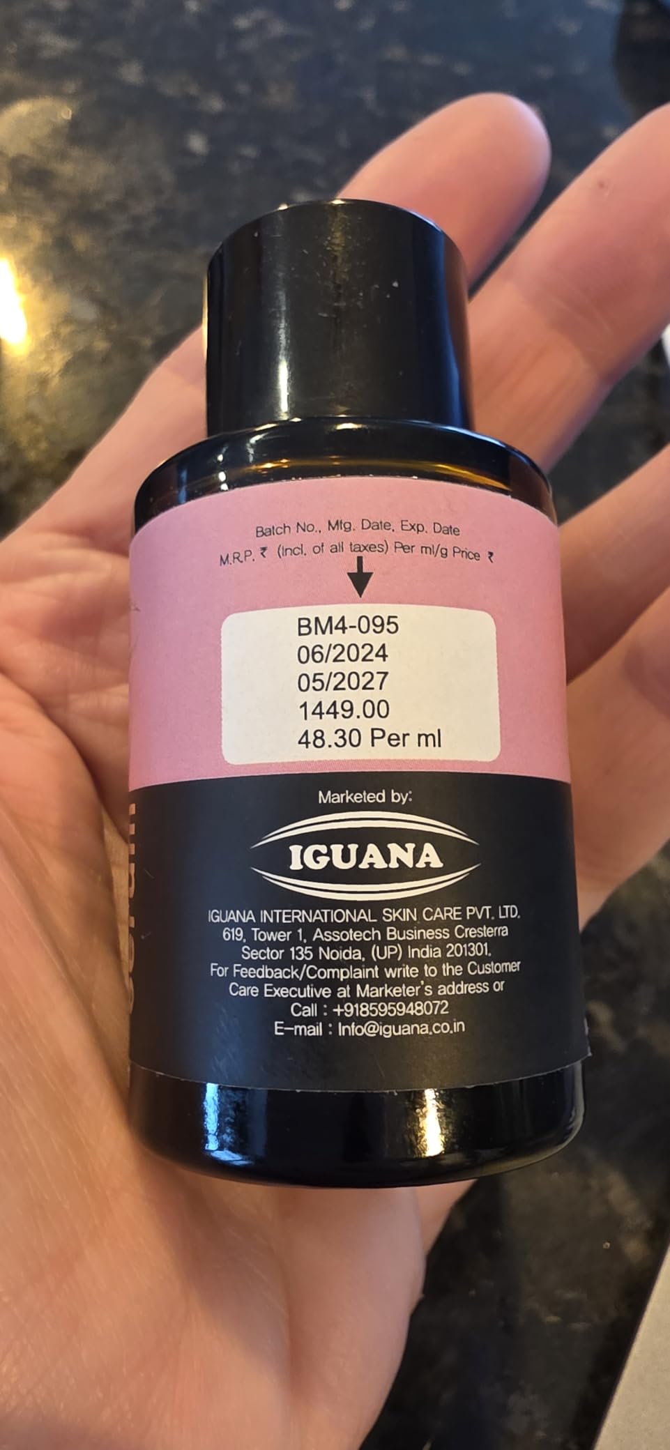 Iguana Glutathione & Vitamin B3 Face Serum | Skin Brightening, Dark Spot Corrector & Even Skin Tone | Radiance & Glow Booster for All Skin Types | 30ml