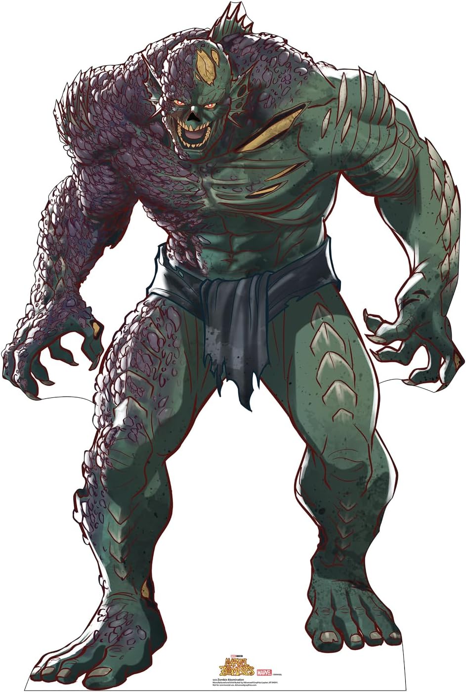Cardboard People Zombie Abomination Life Size Cardboard Cutout Standup - Marvel Zombies (Animated TV Miniseries)