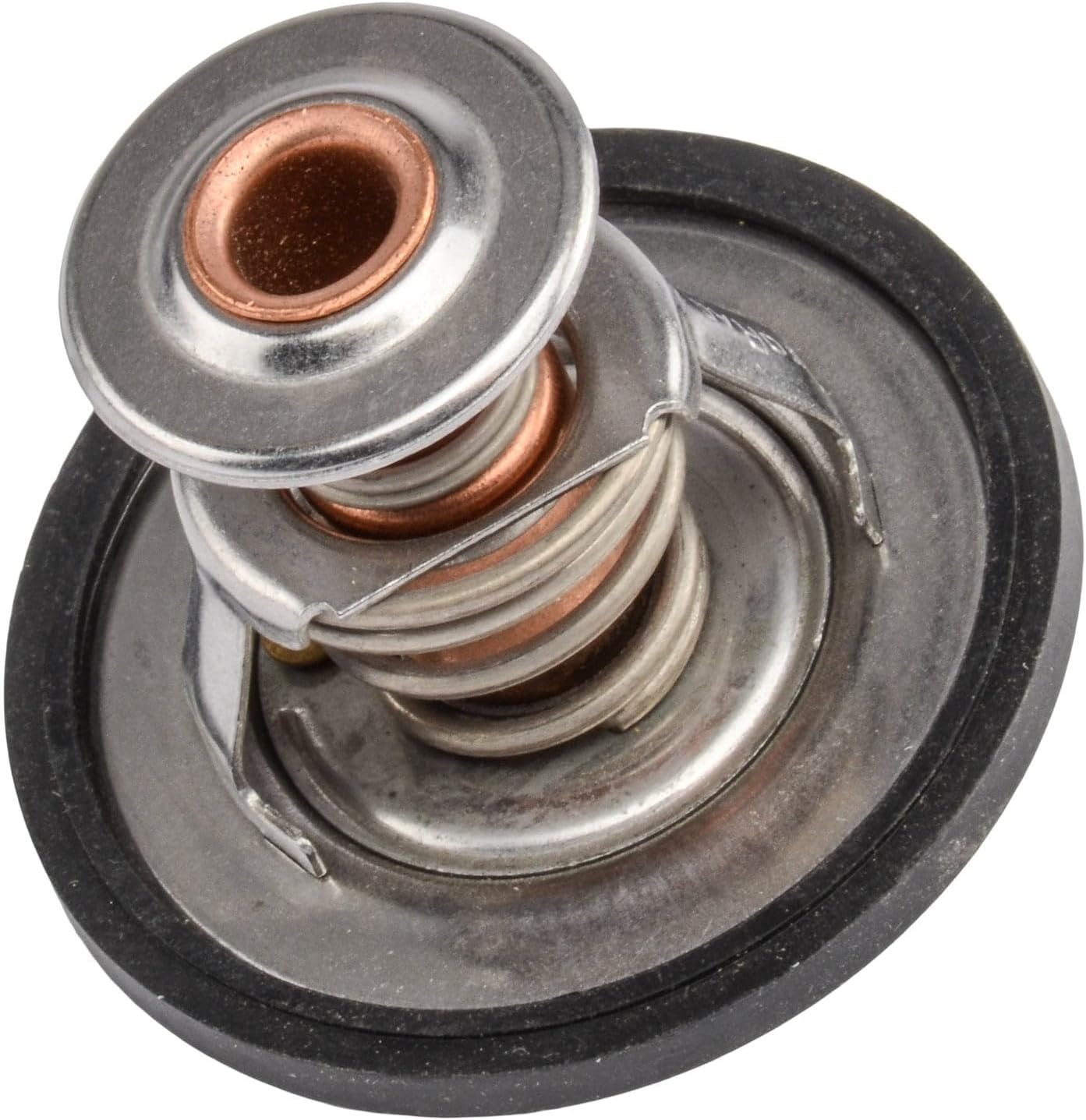 JEGS High-Flow Thermostat | 160 Degrees | For 1996-2009 GM LS-Based Engines | Copper Case & Wax Compound | Stainless Steel Triple-Bridge