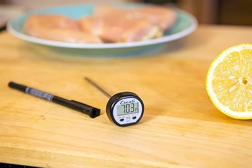 Miniatura 5 de Escali Termómetro de cocina con pantalla digital, cocina objetivo para carne, diseño anti rollo extendido soporte de sonda certificado NSF