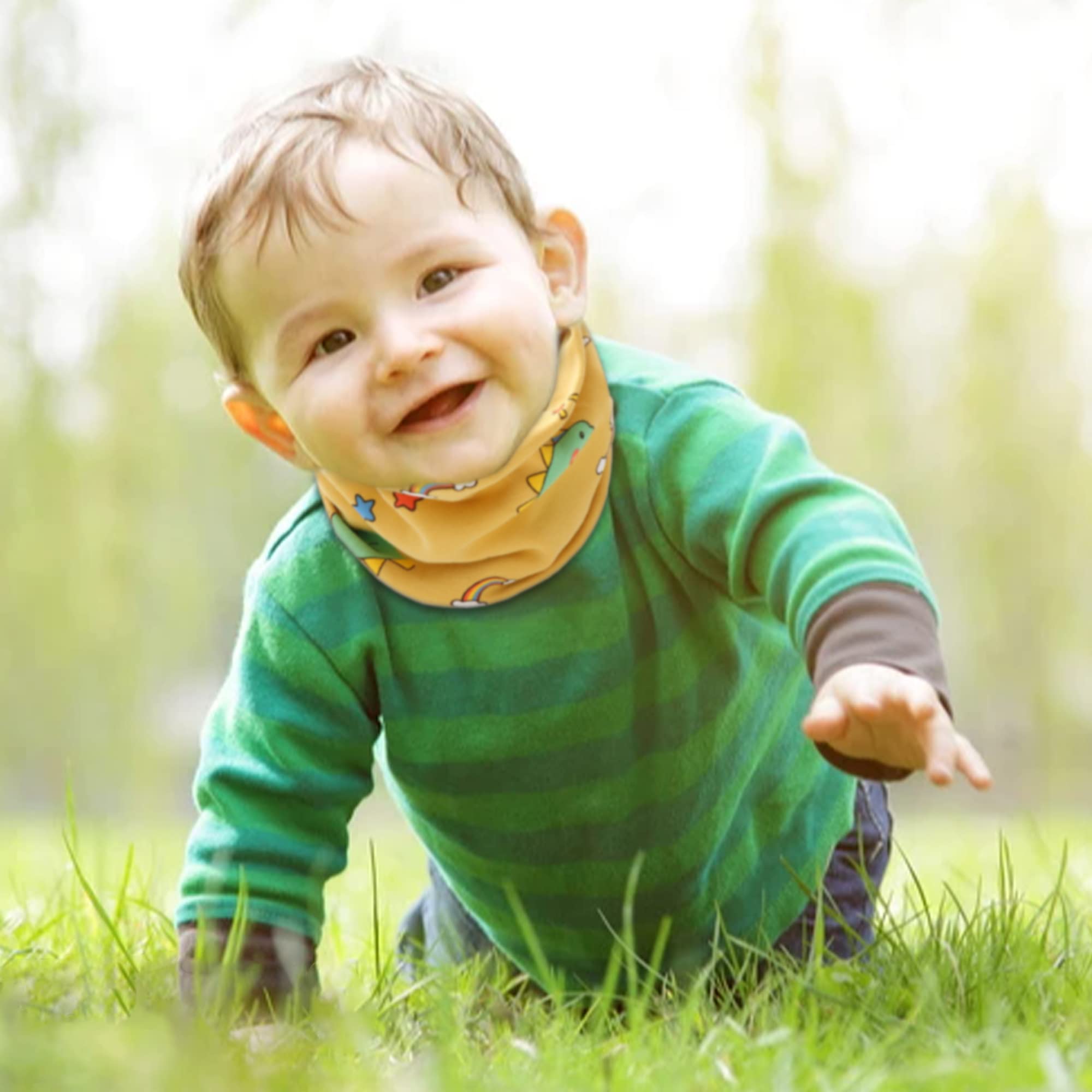 Bufanda Cuello Niño Algodón Otoño Invierno Tubular 0-8 Años