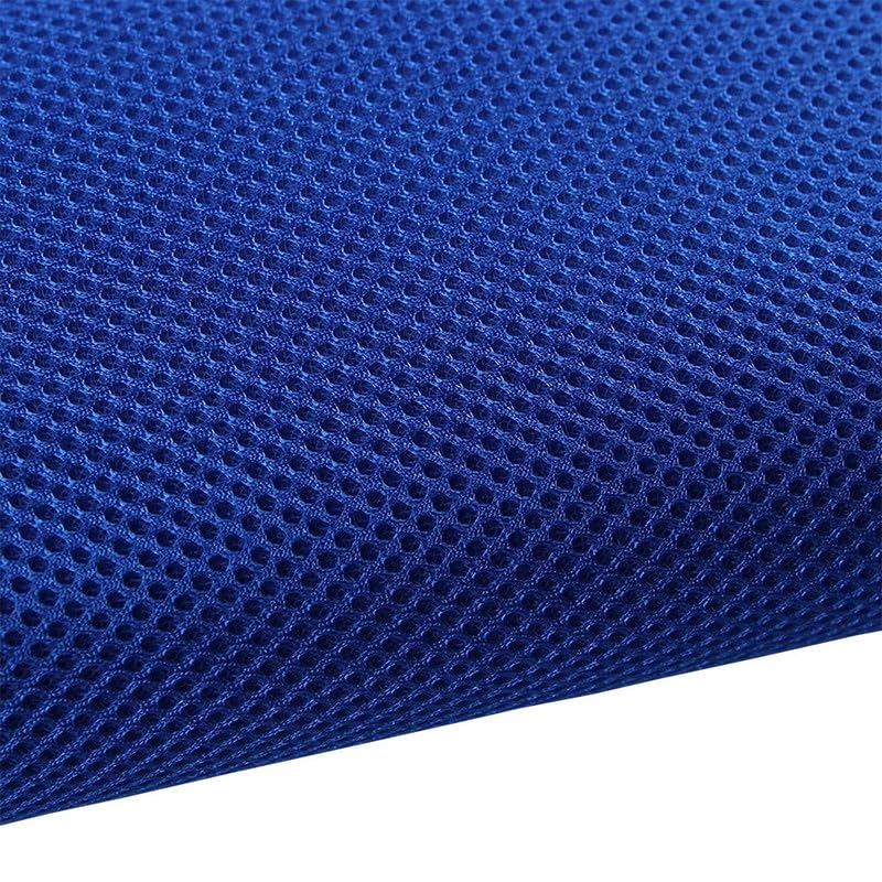 1MX1.6M Breathable Sandwich Mesh Three Layer 3D Cloth Sandwich Mesh Fabric Elastic Mesh Cloth Air Bed Fabric Sofa Raw Material (Dark Blue)