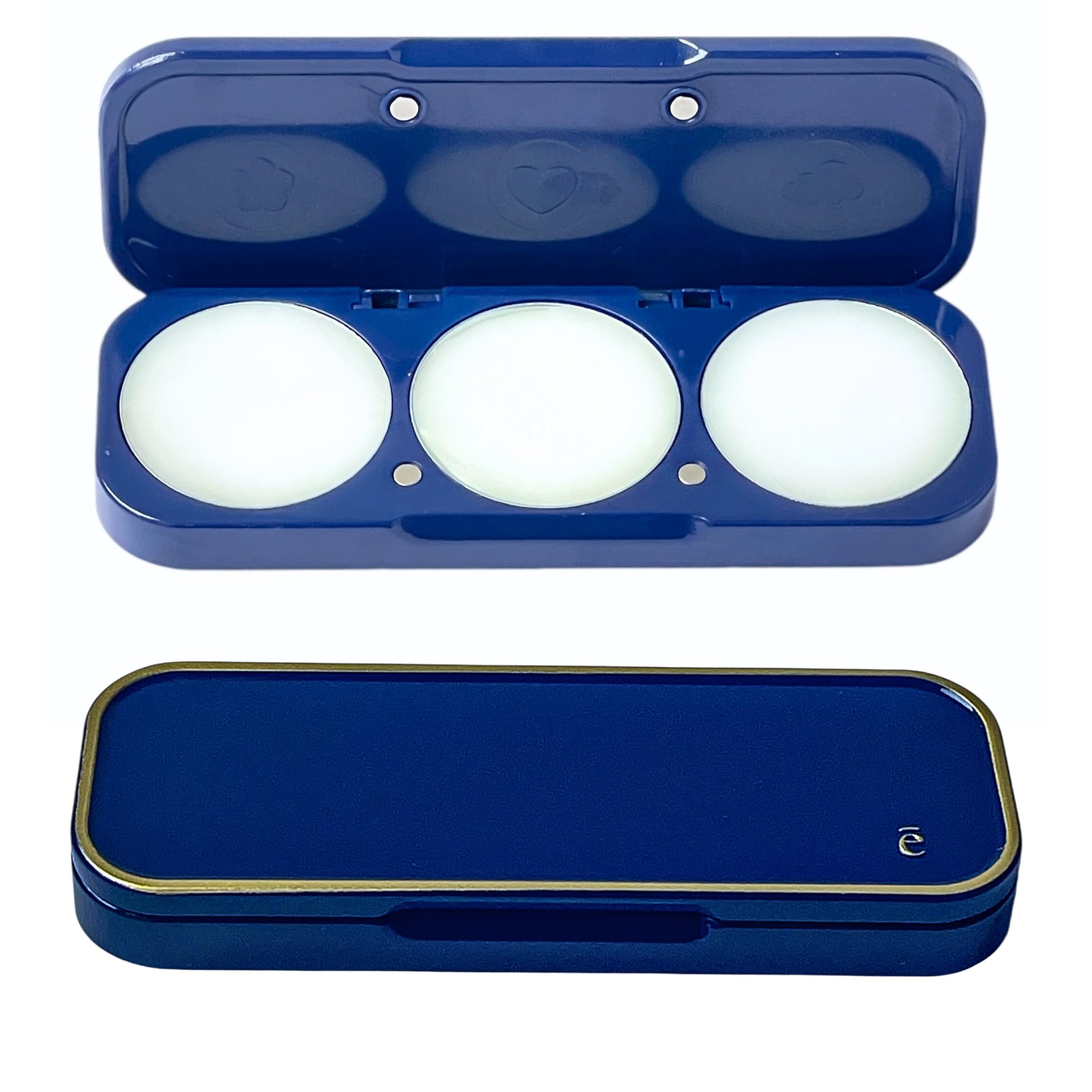 ?ma Solid Perfume Discovery Set - Refillable Compact with Leather, Tuberose, Fig Fragrance Notes