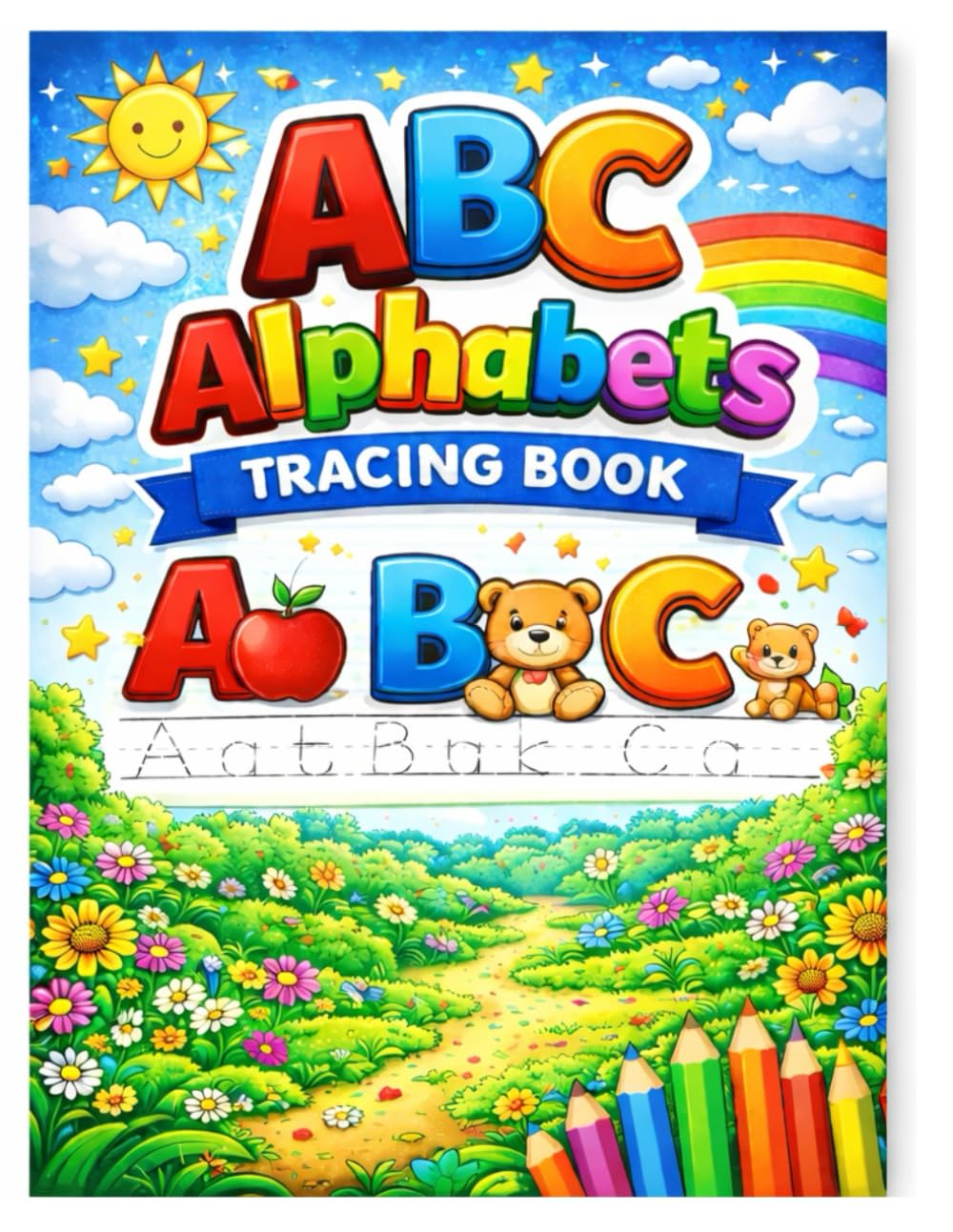 ABC Alphabets Tracing Book for Kids: Fun Letter Tracing Practice for Preschool & Kindergarten | Improve Handwriting, Phonics & Early Learning