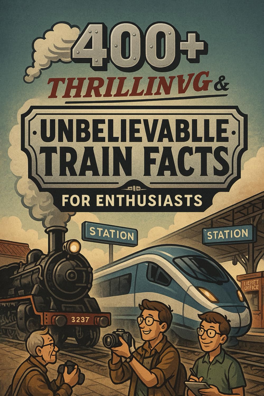 400+ Thrilling & Unbelievable Train Facts for Enthusiasts: Ride the Rails With Fast Trains, Daring Heists & Track Legends! (Perfect for Train Buffs & Curious Minds)