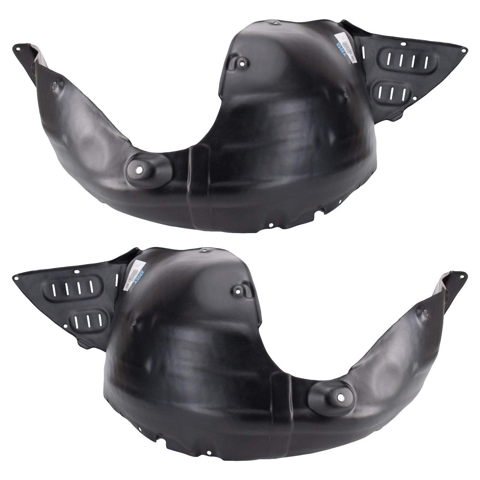 TRQ Front Inner Fender Liner Set | For 2015-2021 Kia Sedona KI1248148 KI1249148