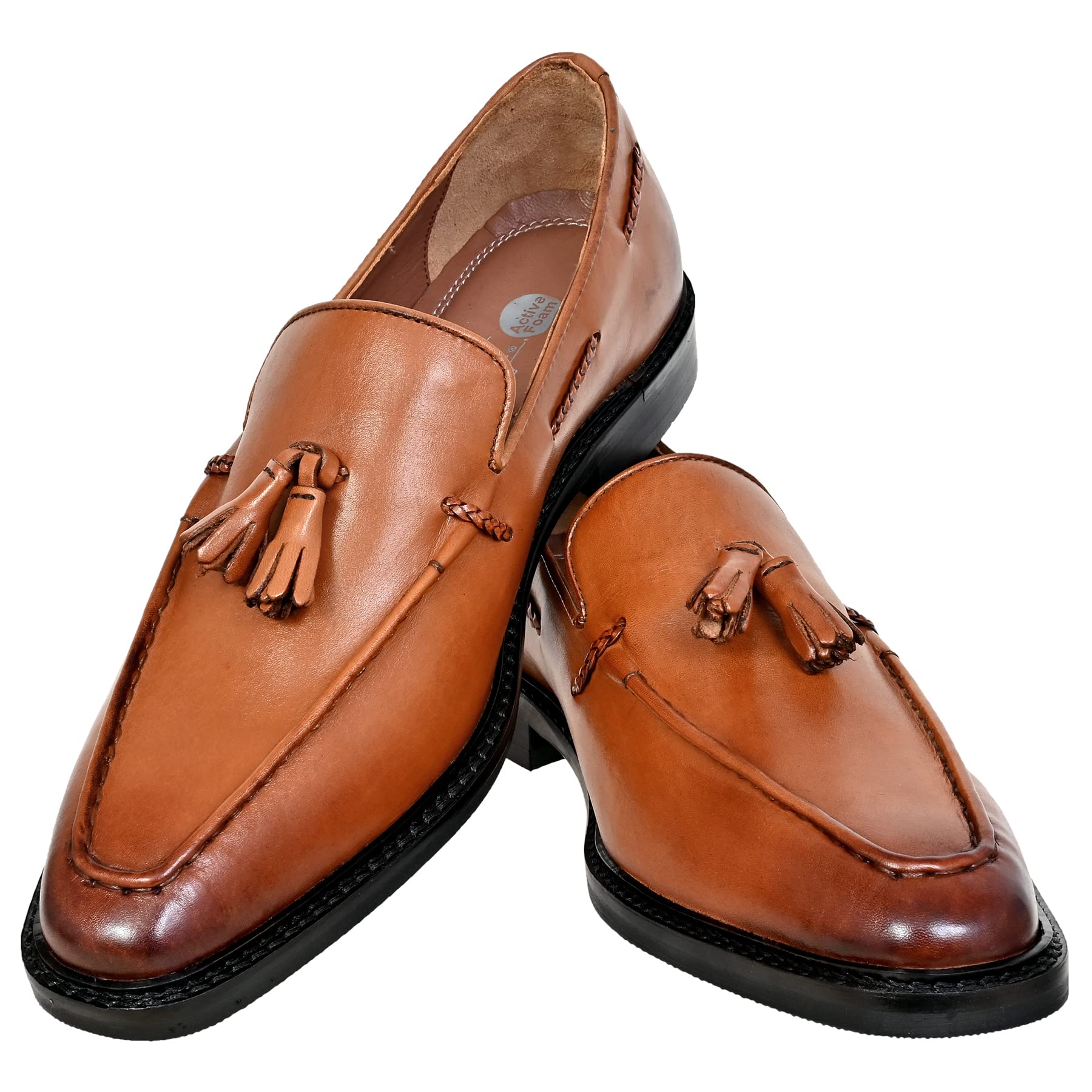 HX London Formal Slip-On with Tassel Shoe for Men Tan (B0BSH3CB5G) Amazon Price History, Amazon Price Tracker