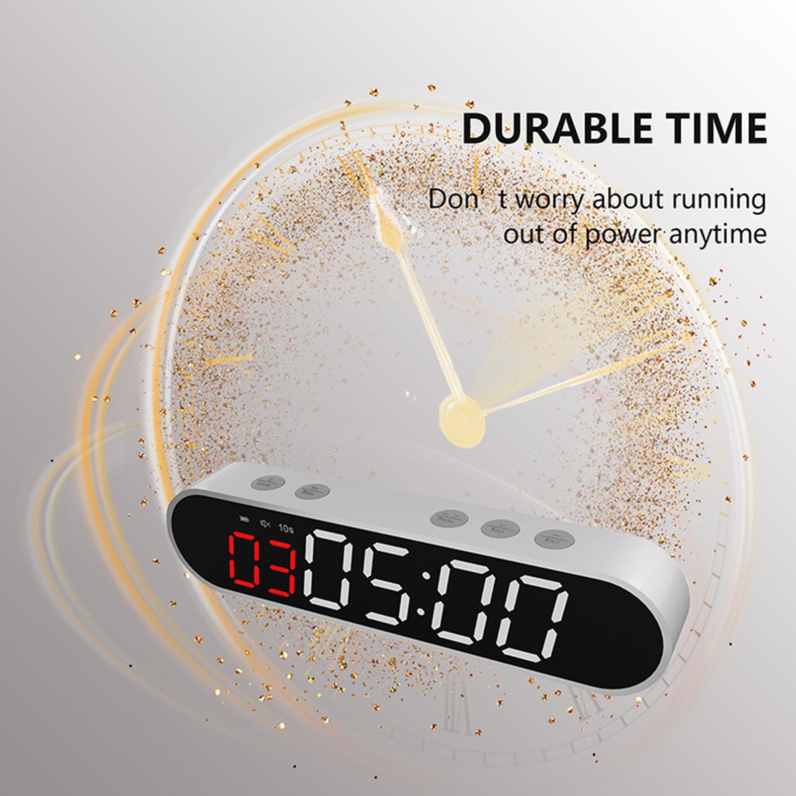 Chronomètre Portatif à Distance de Séance D'entraînement de la Minuterie 1500mAh de Forme Physique D'intervalle | Aimant puissant intégré pour un montage facile.10 modes d'entraînement : Tabata, HIIT, EMOM, compte à rebours, chronomètre