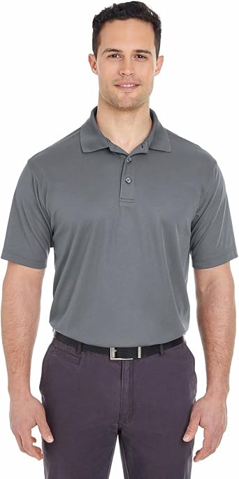 UltraClub Mens Cool & Dry Mesh Pique Polo 8210