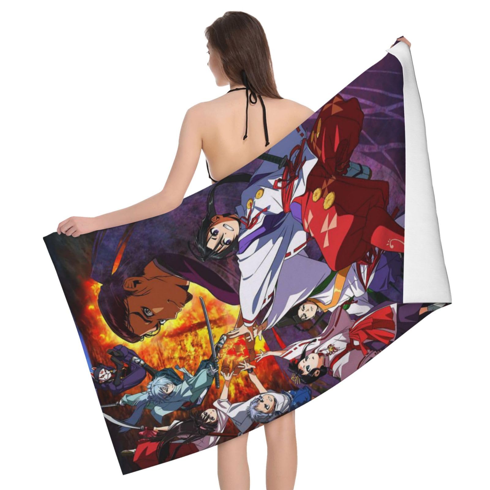 Amazon｜逃げ上手の若君 バスタオル アニメタオル フェイスタオル 吸水