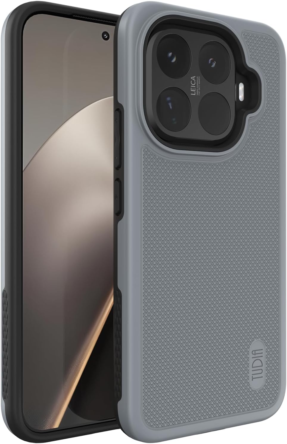 TUDIA MergeGrip [Military Grade] for Xiaomi 15T Pro 5G Case (2025) – [Drop Tested] Dual Layer Shockproof Slim Heavy Duty Tough Protective Phone Case Cover (Pine Green)
