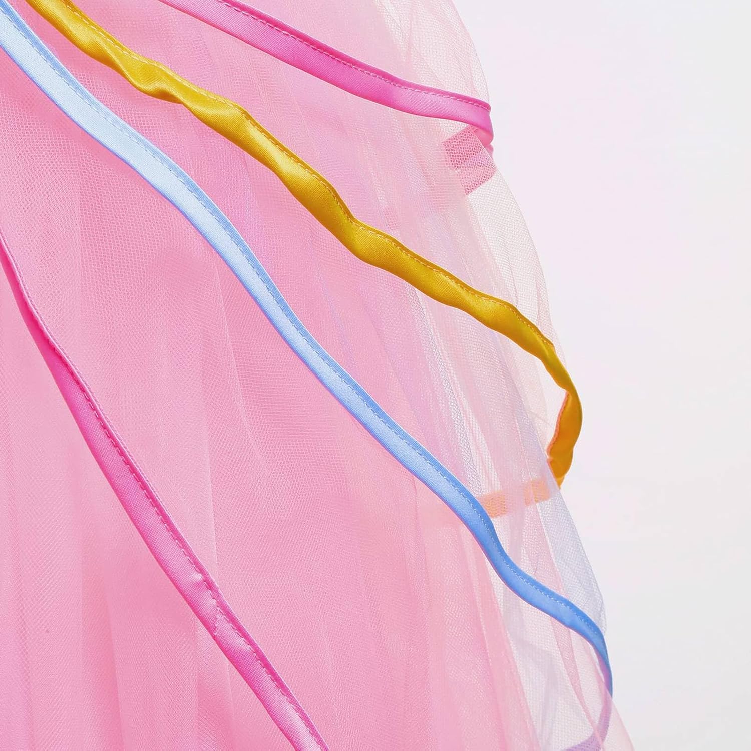 Unicorn Dress for Girls Unicorn Costume Pageant Princess Dress Party Birthday Christmas Long Gown with Accessories - Image 7