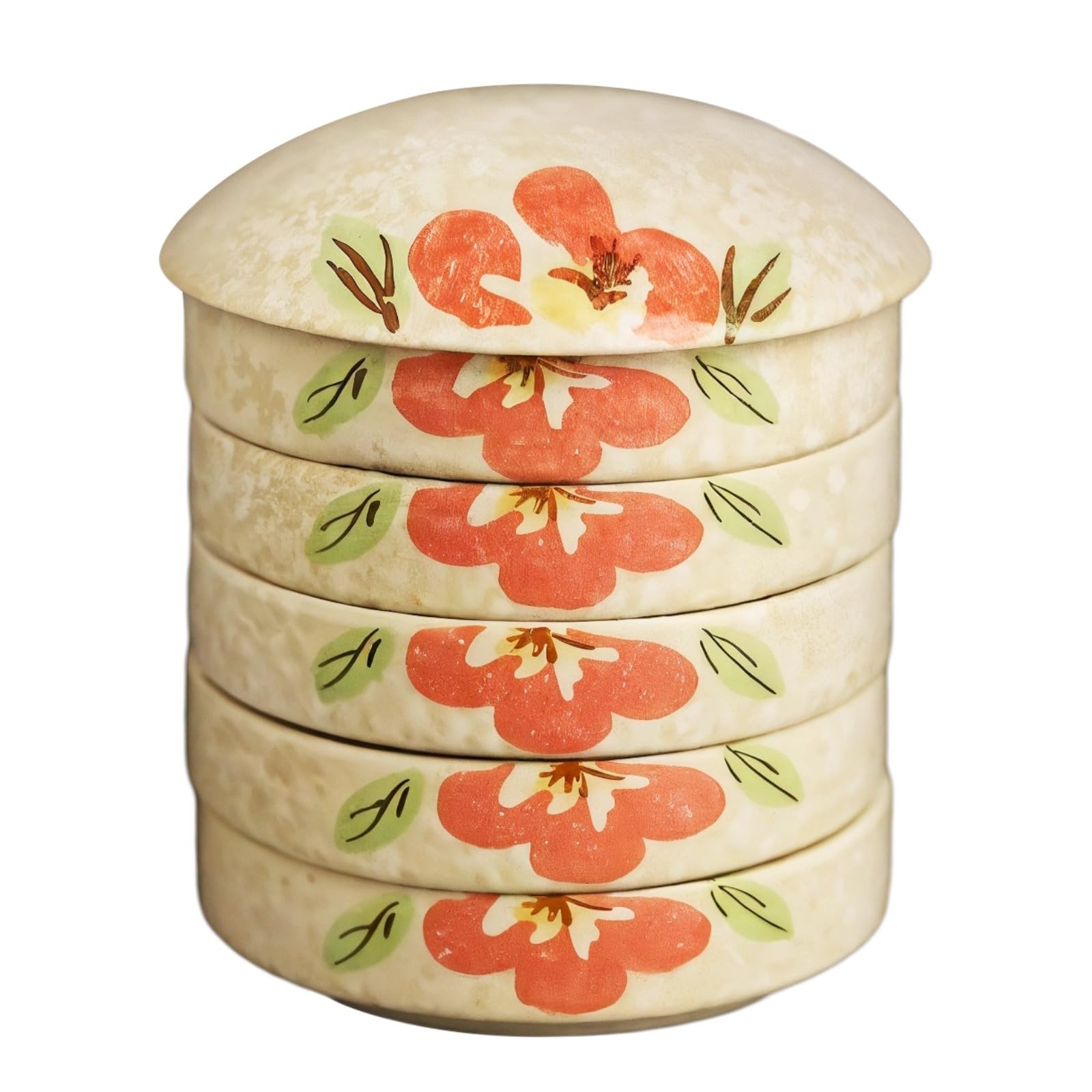 Regalo para artistas juego de platos de acuarela de cerámica tradicional con tapa