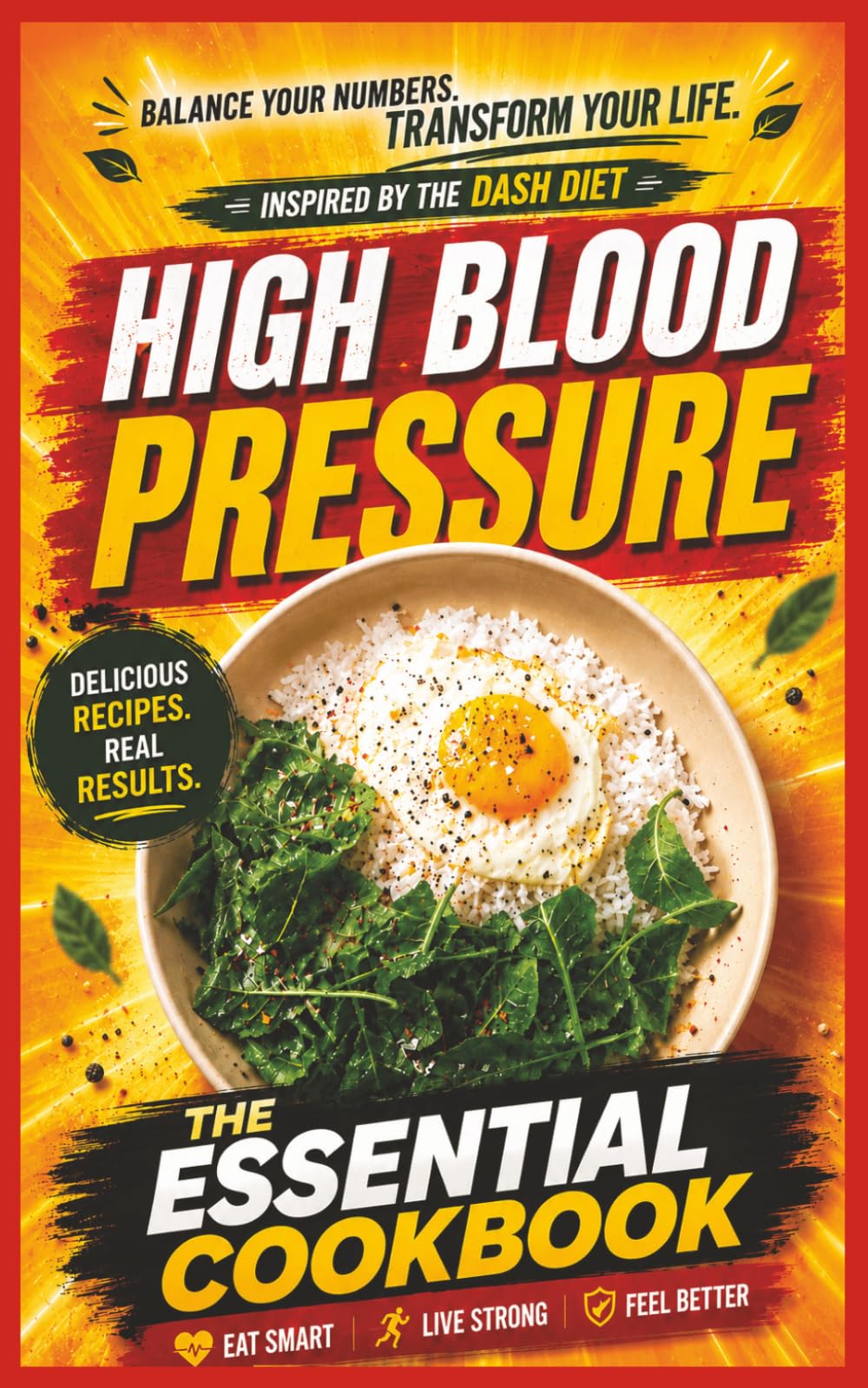 HIGH BLOOD PRESSURE THE ESSENTIAL DASH DIET COOKBOOK: Low-sodium recipes inspired by the Dietary Approaches to Stop Hypertension diet (DASH). Easy ... protein, with added salt kept to a minimum.
