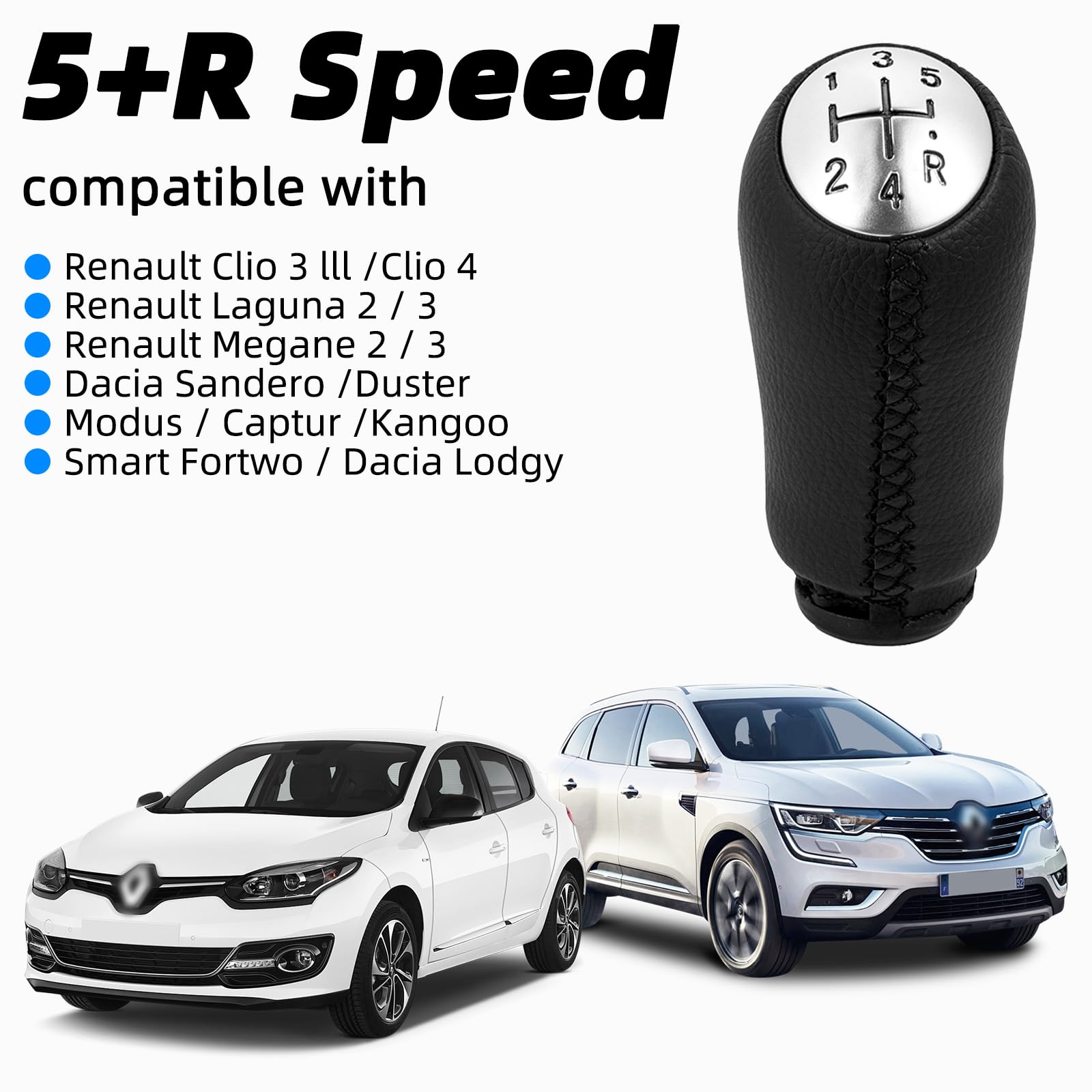 POMELLO DEL CAMBIO MANUALE 5 MARCE CROMATO MAZDA 3 (BK, BL) (2006-2012 - Foto 12