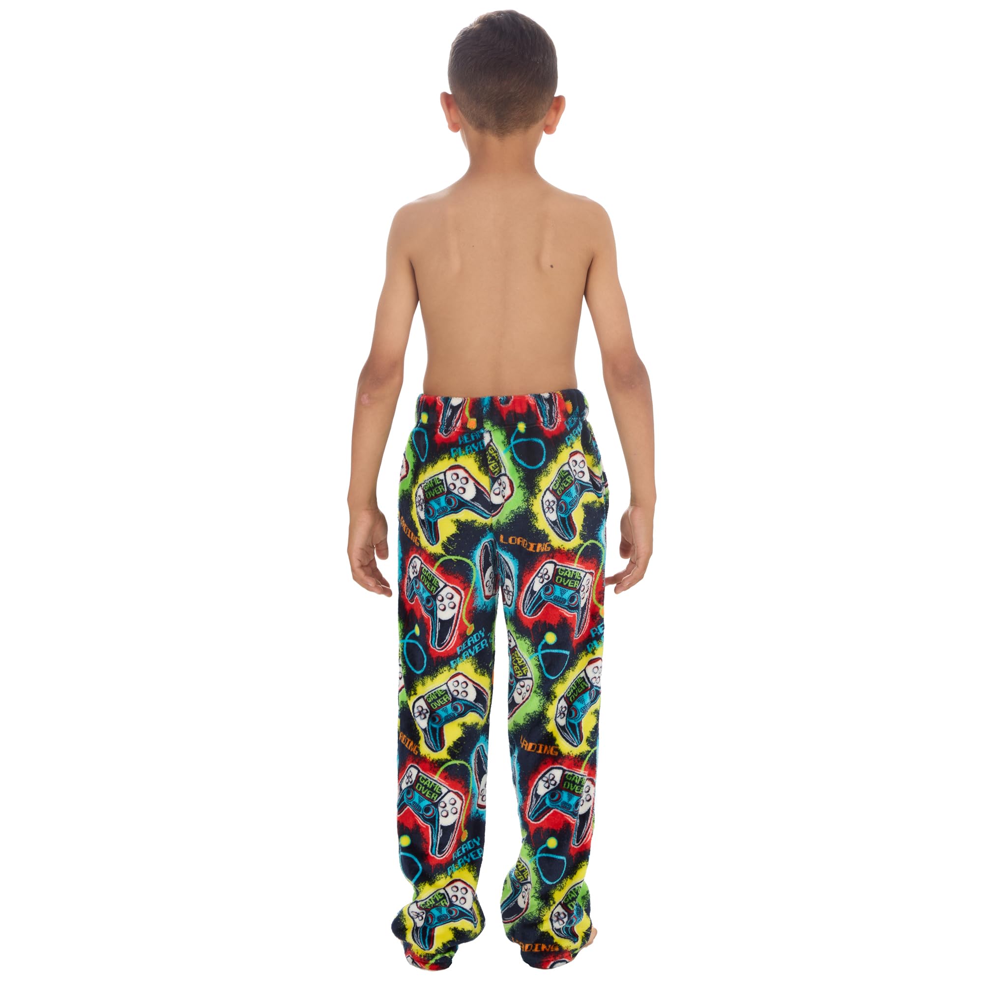 Pantalon de survêtement en pyjama polaire pour hommes Tom Franks M-2XL, unis ou à motifs