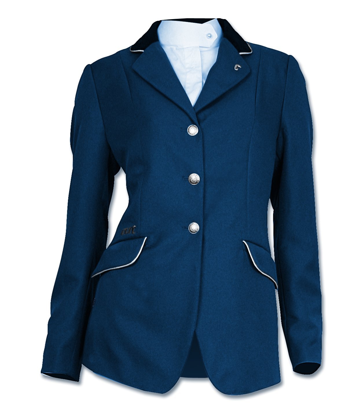 Blazer d'équitation Wintec Waldhausen veste de concours mixte bleu
