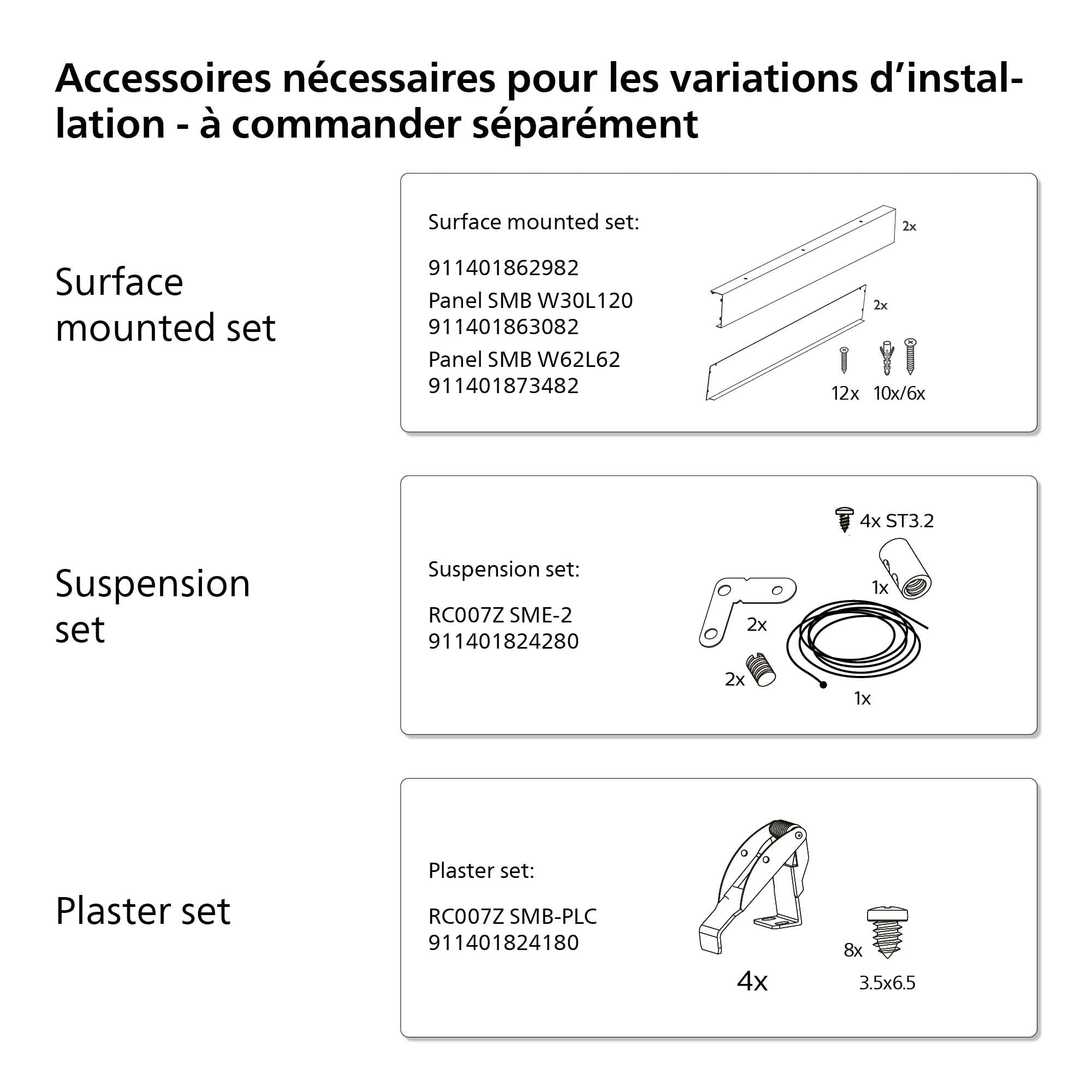 Philips Projectline, Panneau LED Encastrable OC, 3200lm, 62x62cm, Blanc