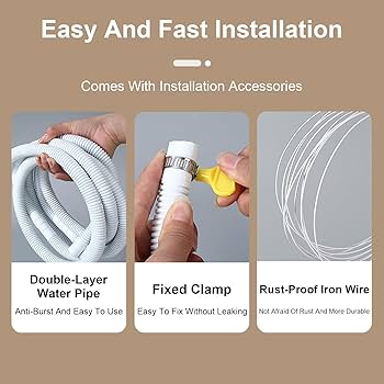 Amazon.co.jp: JINGSHIQIAOPL ドレンパン ドリップトレイ 排水口