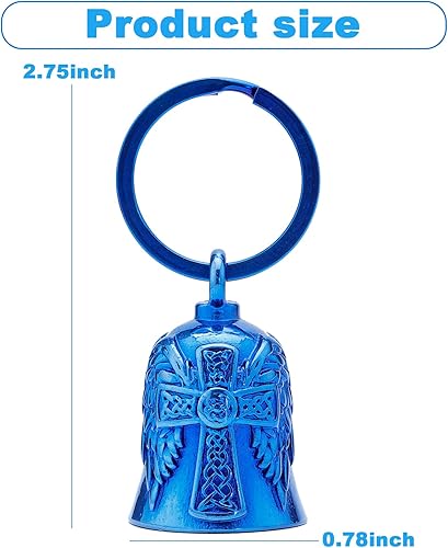 Miniatura 7 de Campanas de motocicleta para hombre, campana de ángel de motocicleta para hombres y mujeres, accesorio de motociclista, protección de seguridad para