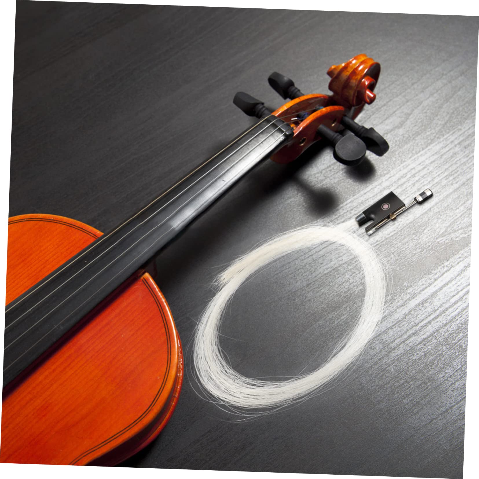 Coda Violino Naturale Cavallo Accessorio Per Strumenti Musicali Facile Da Installare Per Violinisti Principianti e Professionisti