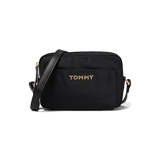 Tommy Hilfiger Alexis II Camera Crossbody Smooth Nylon Black One Size