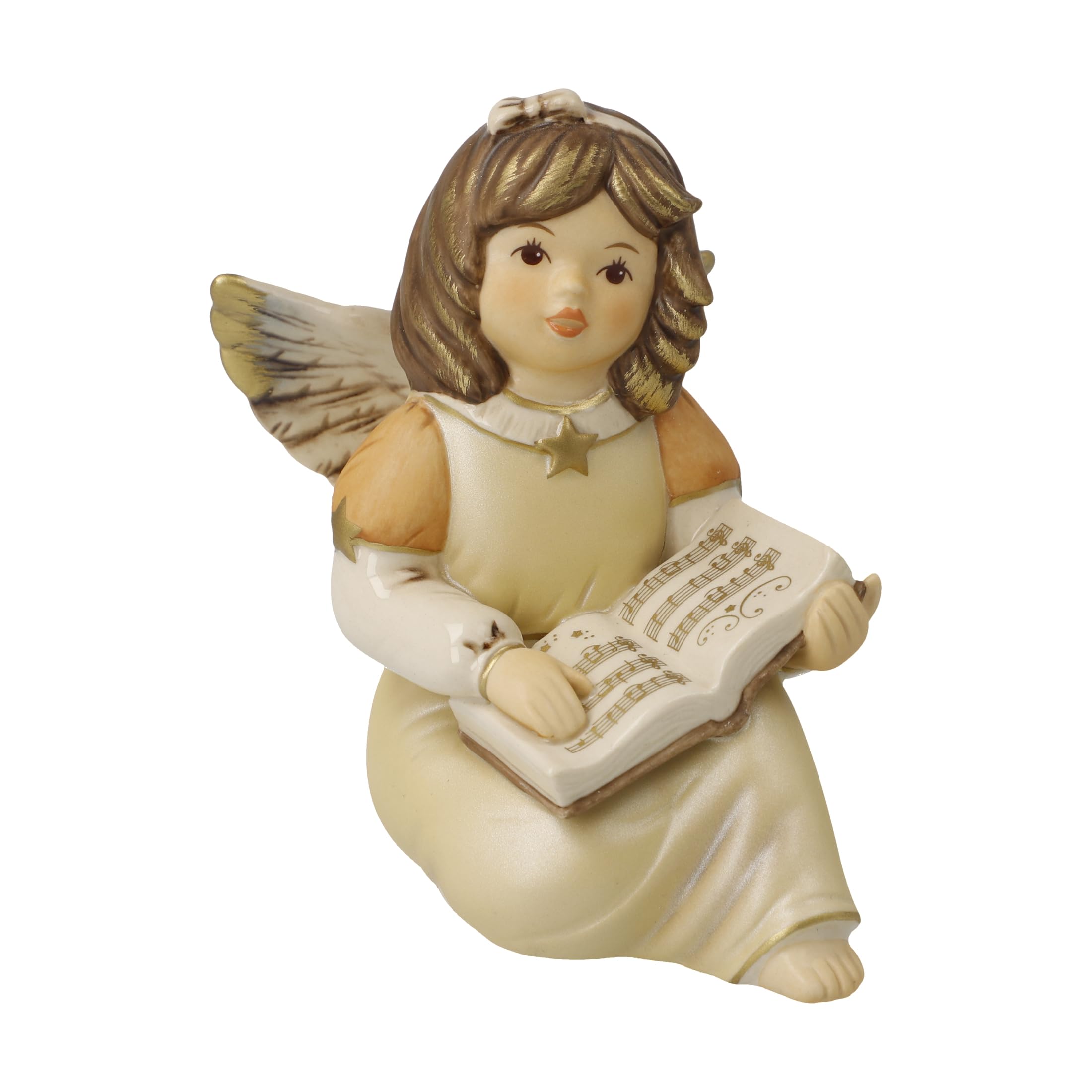 Goebel Angel Figurine Song Hour Champagne - Heavenly Messengers Christmas