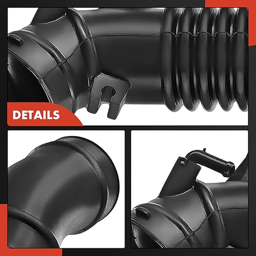Miniatura 7 de A-Premium Tubo de manguera de entrada de aire del motor [compatible con DOHC, 4 cilindros, 1.8 L, 2.0 L, gas] compatible con Mazda Protege 1999-2000