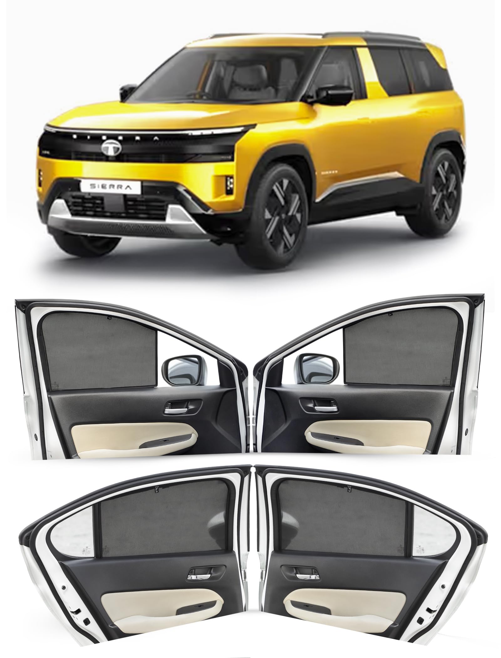 Hyundai i20 Sun Shades - UV Protection & Privacy -25