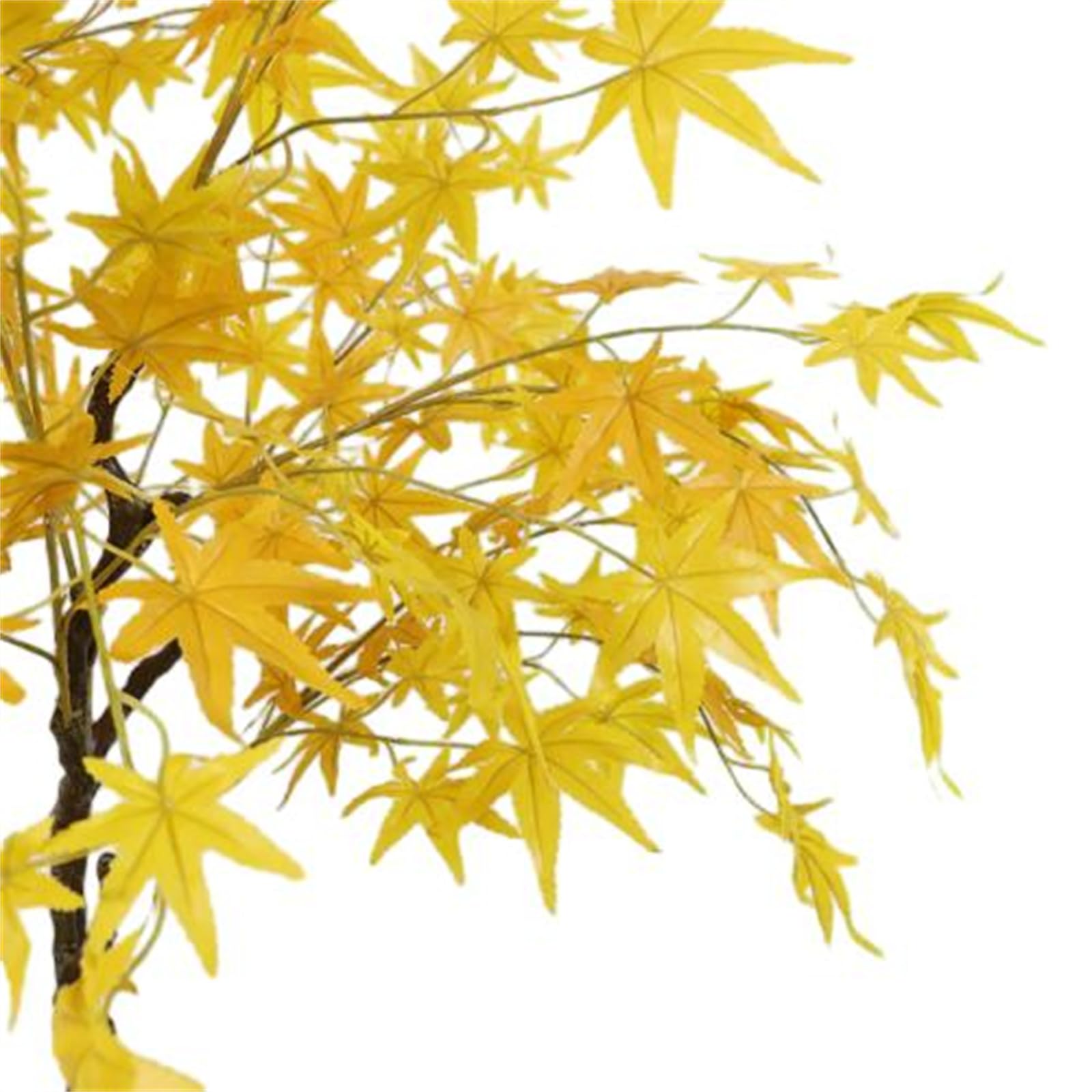 Kunstbaum Ahorn, Dekorativer Künstlicher Baum für Den Innenbereich, Künstlicher Ahorn im Topf als Wohndeko, Kunstpflanze für Drinnen Und Draußen Haus Büro Garten Moderne Dekoratio, 120cm