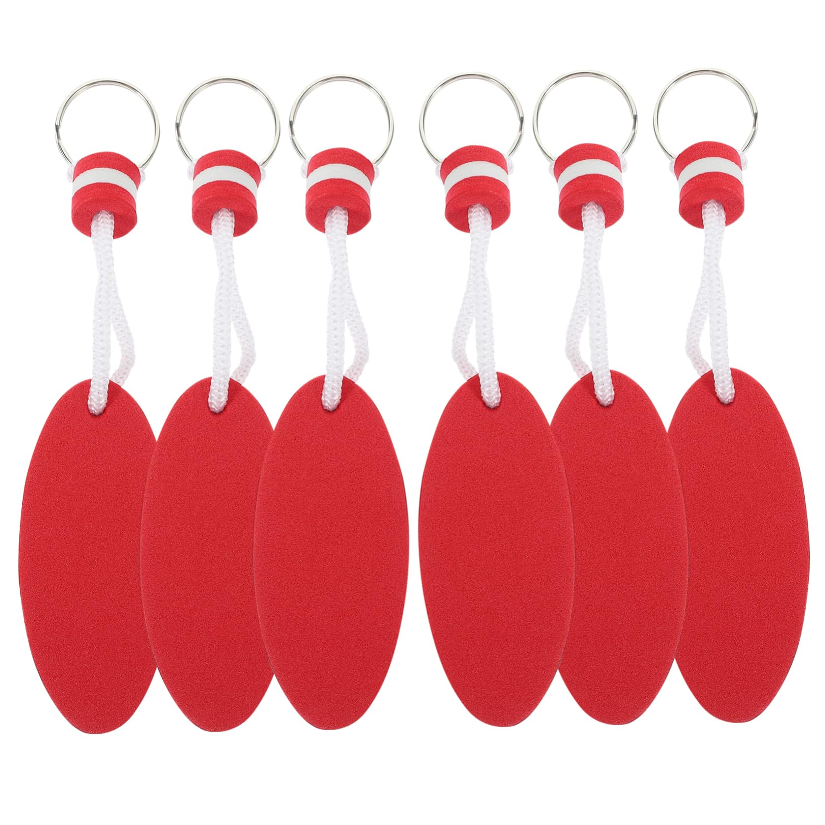 YARNOW 24 Pezzi Portachiavi Galleggiante Catene Chiave Galleggianti Per Barche Portachiavi Decorativo Fornitura Chiave Galleggianti Portachiavi Galleggiante Portachiavi