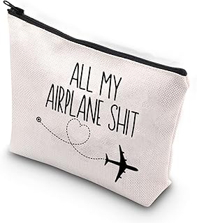 XYANFA All My Airplane Sh*t Bolsa de accesori...