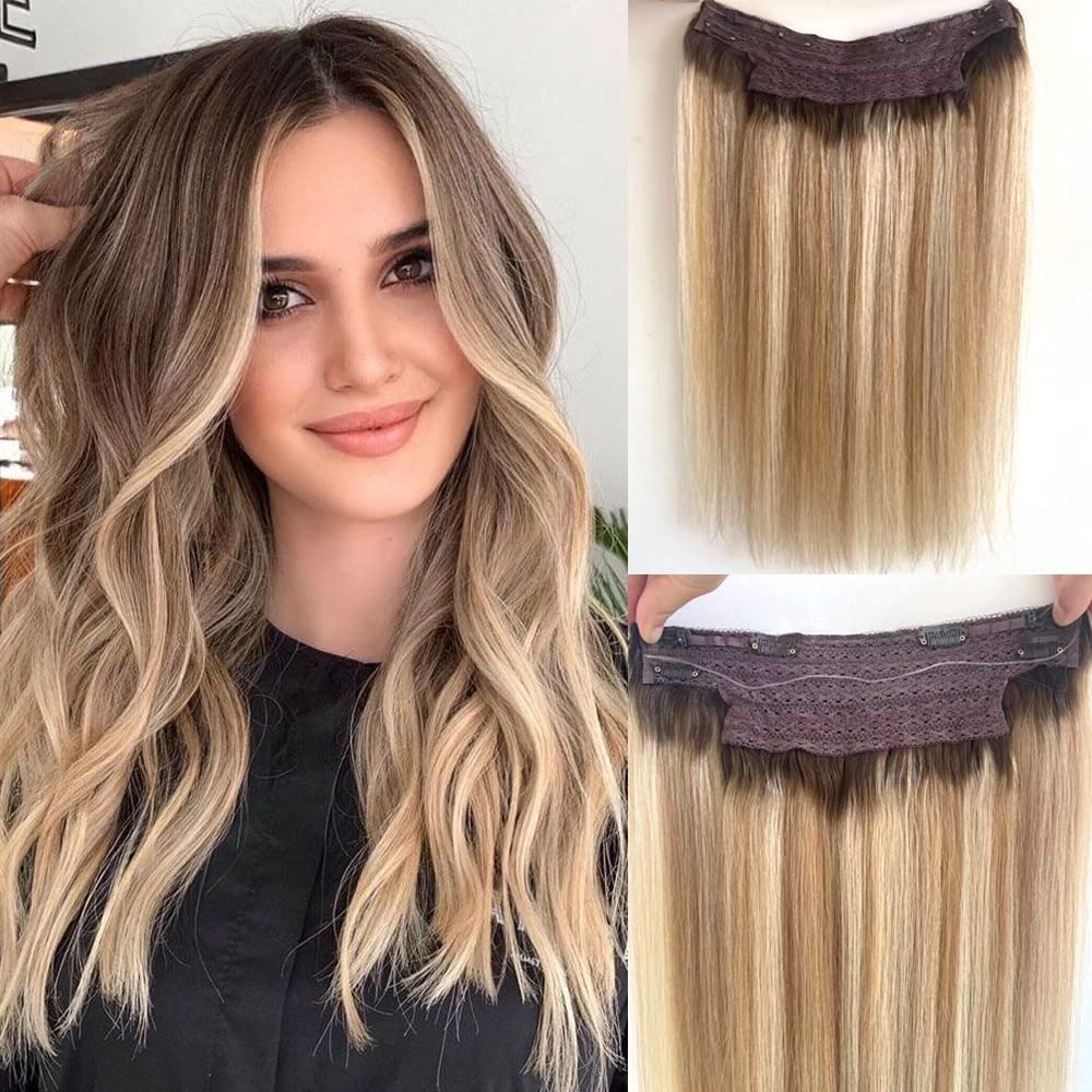 Ombre Hair Extensions Wire Invislble Wire Hair Extensions