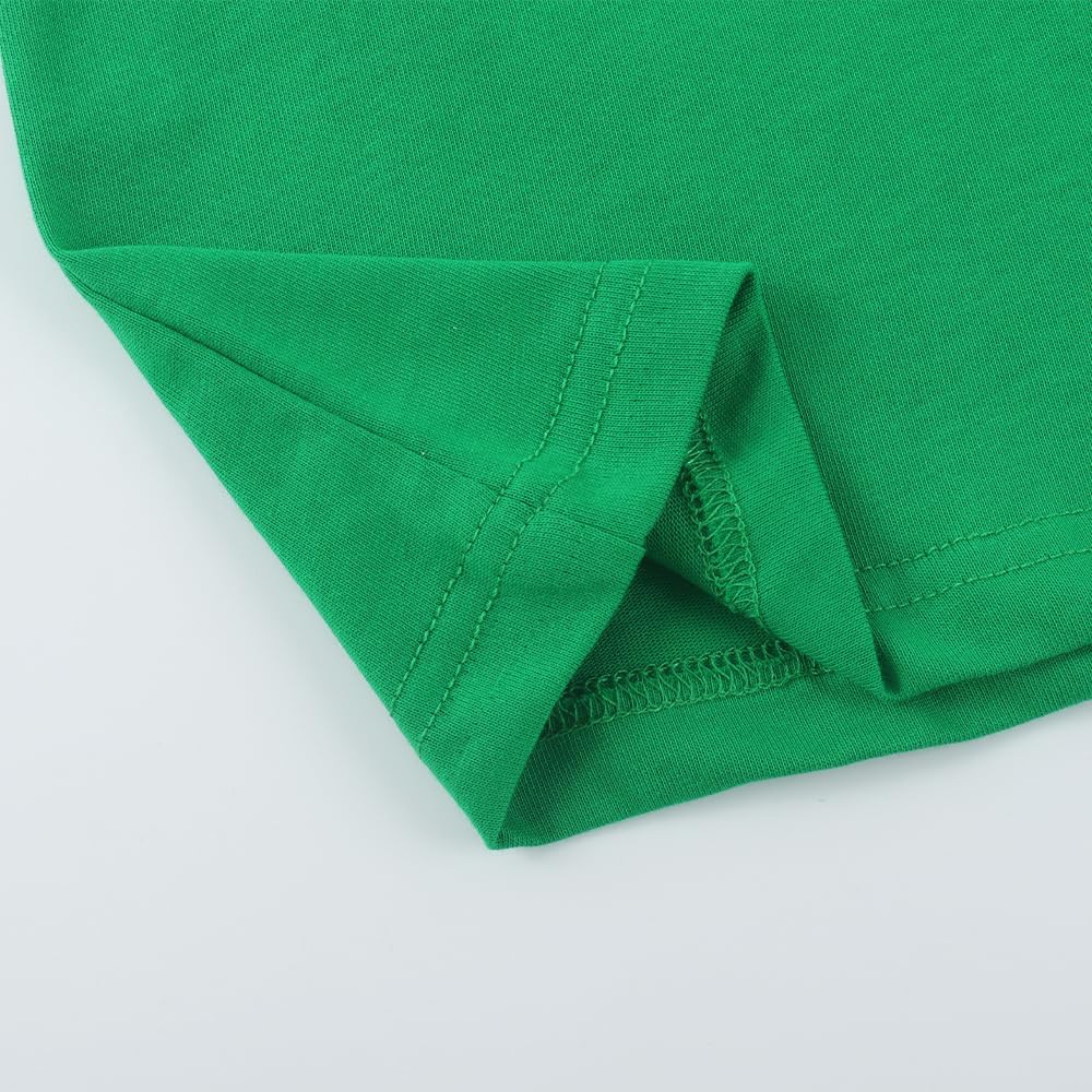 Noomelfish Girls Long Sleeve Heart Pocket T-Shirts Casual Cotton Tee Tops Blouse (5-12 Years) - Image 6