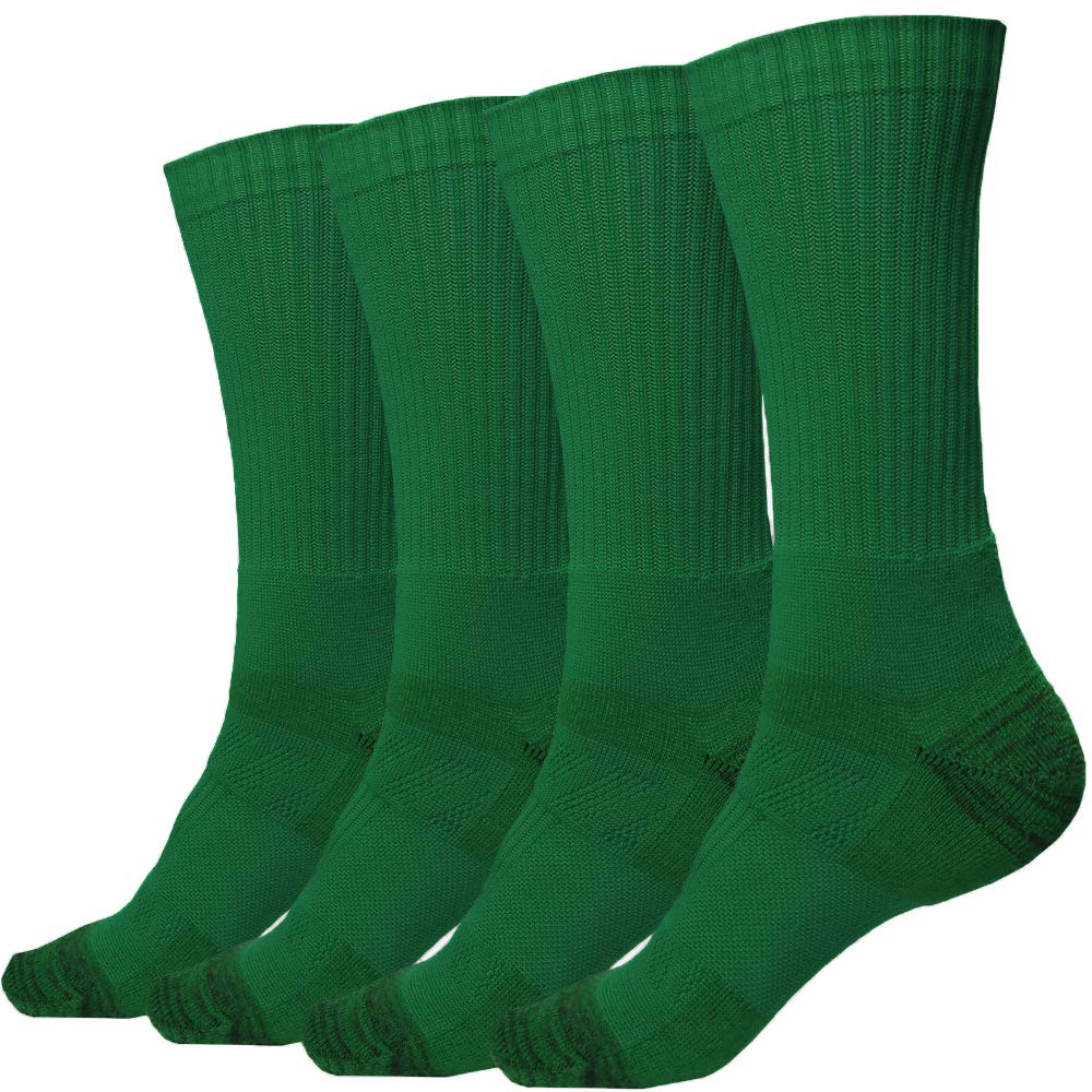 juDanzy J-Socks 2 Pack of Premium Athletic Sports Team Crew Socks for Football, Basketball and