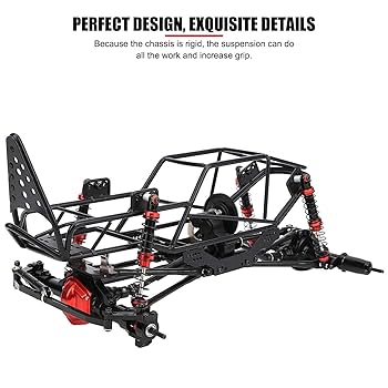 ホビーラジコン クローラー　シャーシ　パーツ Amazon | GoolRC ホイールベース シャーシ フレーム 313mm 1/10