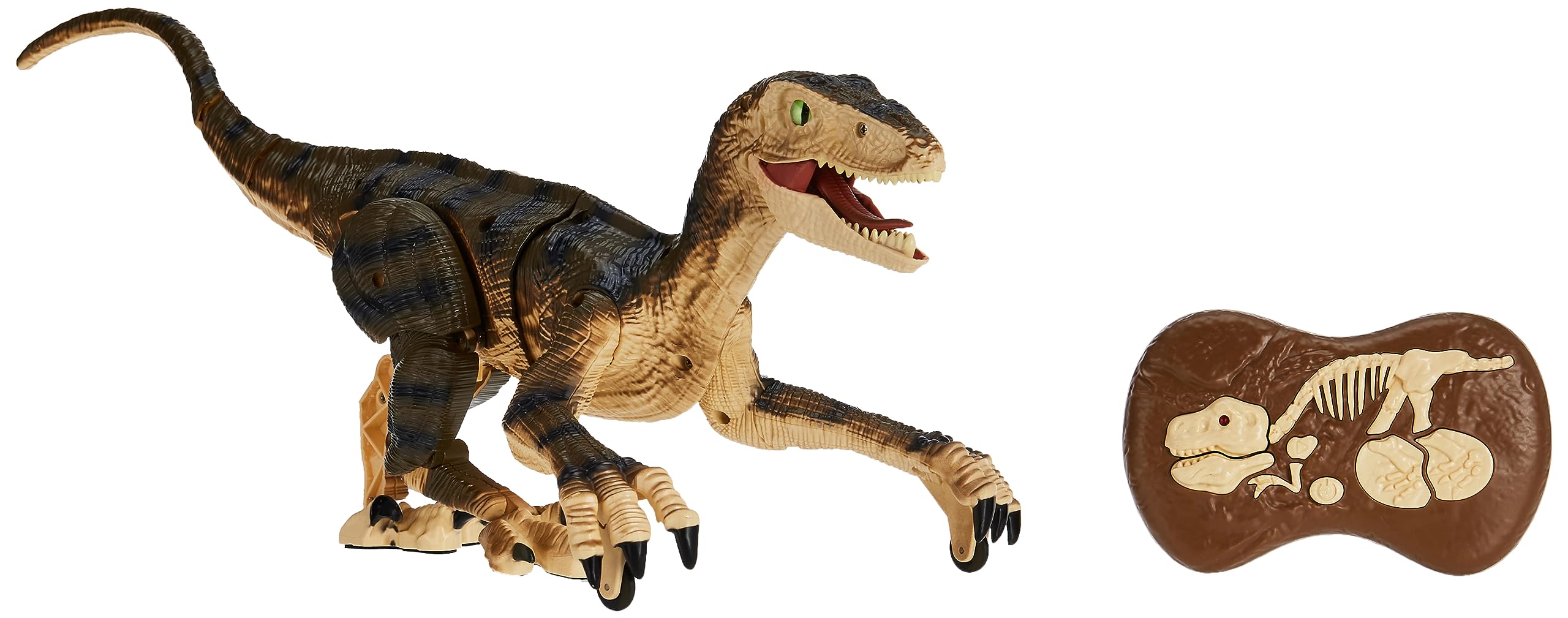 Hamleys Remote Control Car Animated Dinosaur, Brown