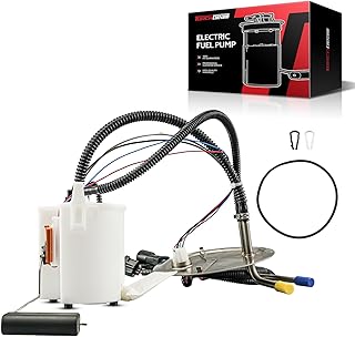 Torchbeam FG0360 Electric Fuel Pump Module Assembly, Fit for Ford F-250 F-350 F-450 F-550 Super Duty, 1999 2000 2001 2002 2003 2004, 5.4L 6.8L, Fit 2 Tubes, Replace# E2238M, PFS280, PFS282