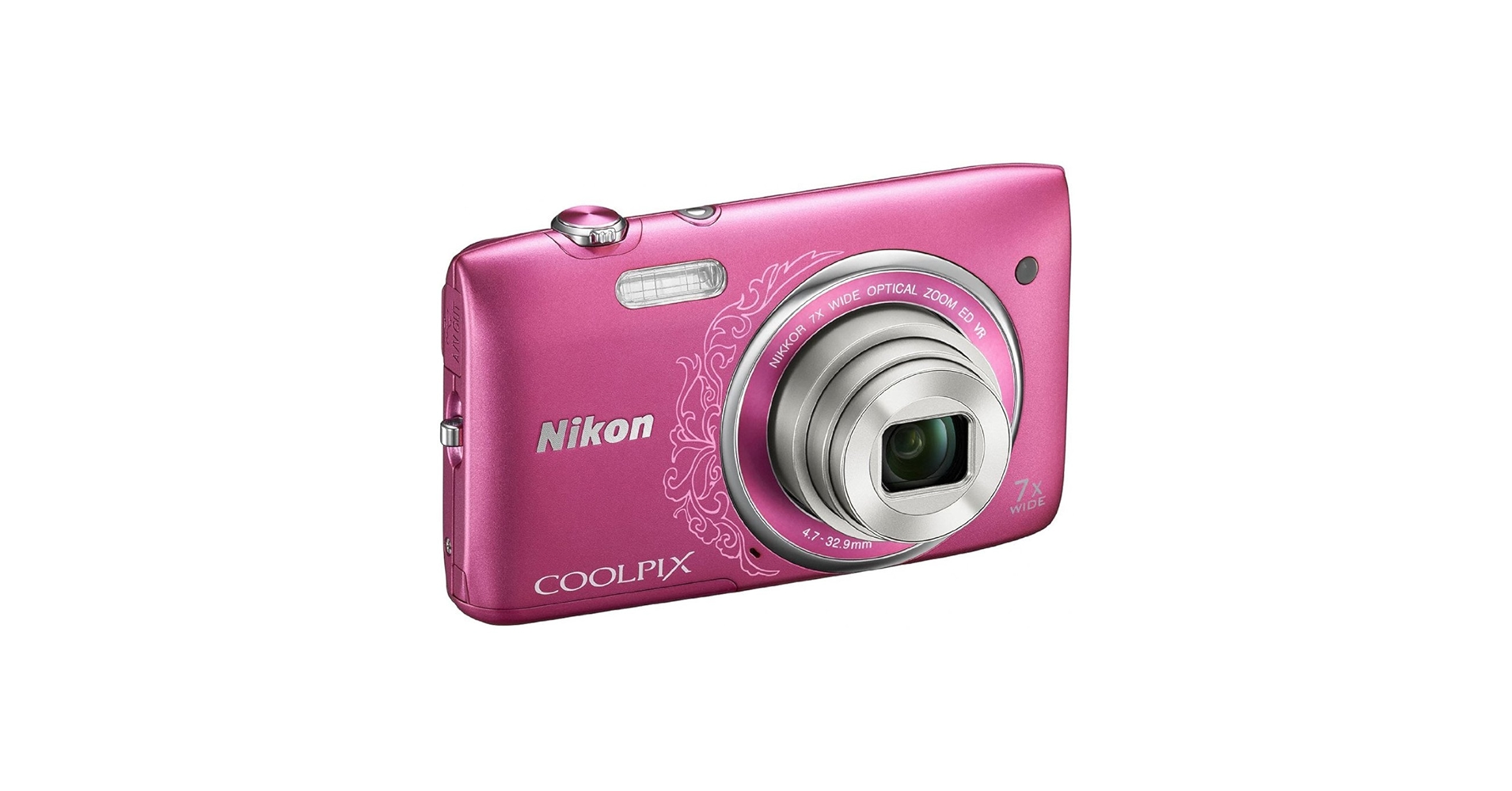 ☆美品☆完動品 Nikon COOLPIX S3500 ピンク #358 Amazon.com : Nikon COOLPIX S3500 20.1 MP Digital Camera with