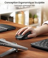 ProtoArc EKM04 Ergonomikus Vezeték Nélküli Billentyűzet és Egér Szett 7